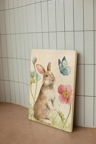 Spring Softies Bunnies  II Pink Print