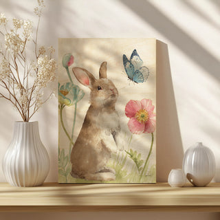 Spring Softies Bunnies  II Pink Print