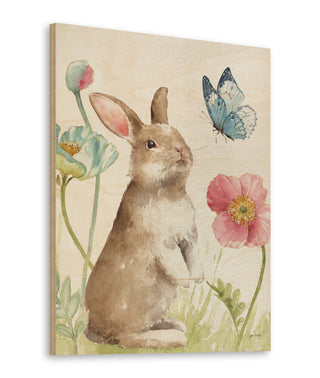 Spring Softies Bunnies  II Pink Print