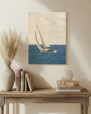 A Day at Sea II Print