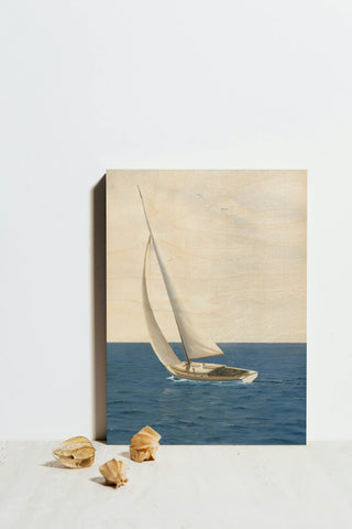 A Day at Sea II Print