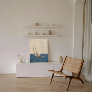A Day at Sea II Print