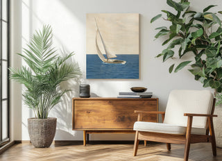 A Day at Sea II Print