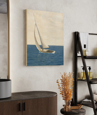 A Day at Sea II Print