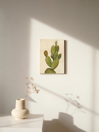 Front Yard Cactus I Crop Print