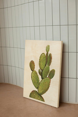 Front Yard Cactus I Crop Print