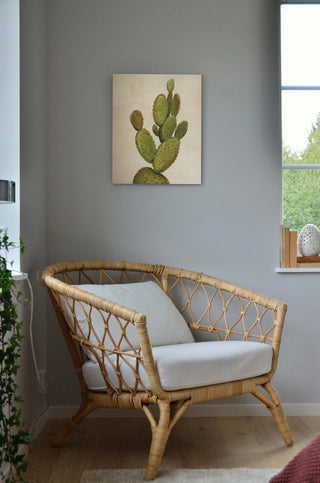 Front Yard Cactus I Crop Print