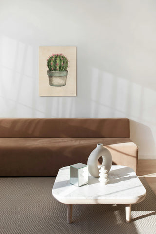 Mixed Greens Succulent II Print