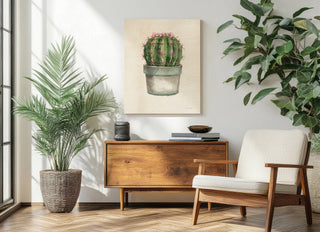 Mixed Greens Succulent II Print