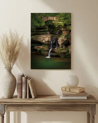 Upper Falls Old Mans Cave Print