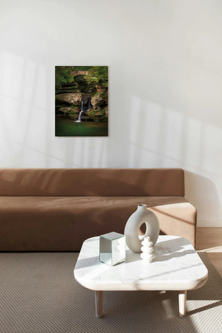 Upper Falls Old Mans Cave Print