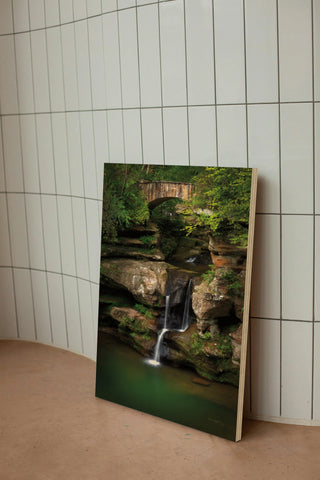 Upper Falls Old Mans Cave Print
