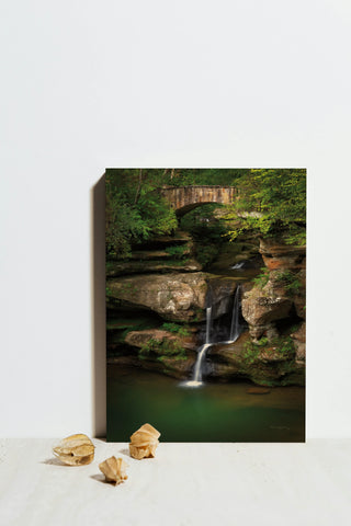 Upper Falls Old Mans Cave Print