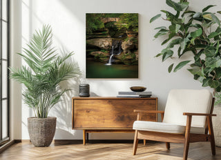 Upper Falls Old Mans Cave Print