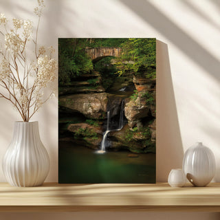 Upper Falls Old Mans Cave Print