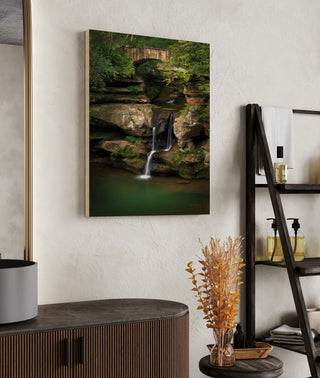 Upper Falls Old Mans Cave Print