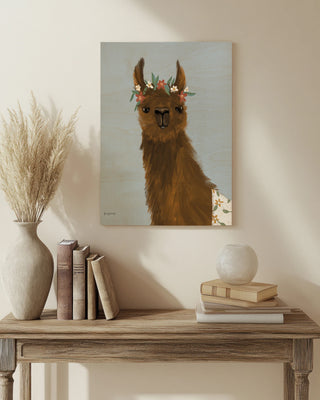 Delightful Alpacas II Print