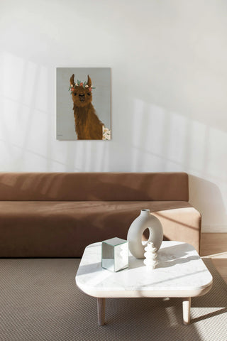 Delightful Alpacas II Print