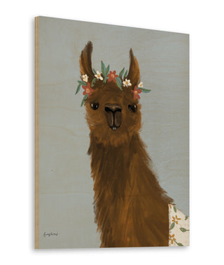 Delightful Alpacas II Print