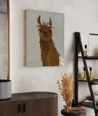 Delightful Alpacas II Print