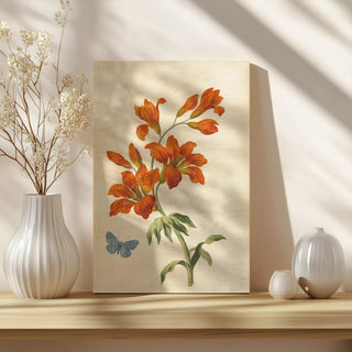 White Barn Flowers VII Print