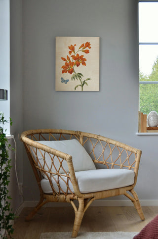White Barn Flowers VII Print