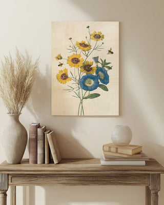 White Barn Flowers VIII Print