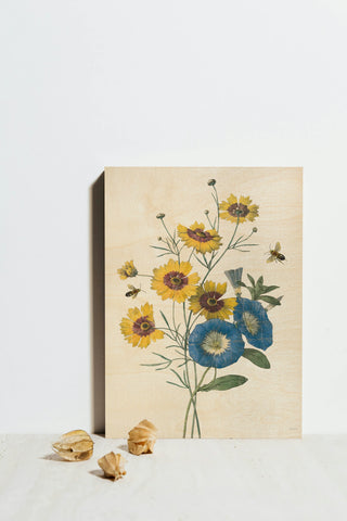 White Barn Flowers VIII Print