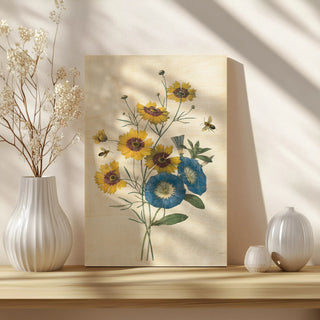 White Barn Flowers VIII Print