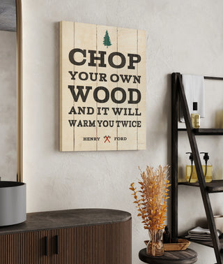 Cabin Life II Neutral Print