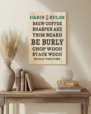 Cabin Life V Neutral Print