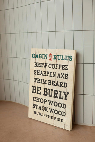 Cabin Life V Neutral Print