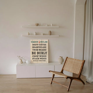 Cabin Life V Neutral Print