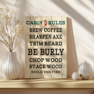 Cabin Life V Neutral Print