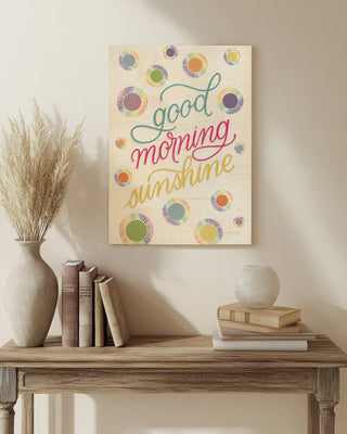 Boho Nursery V Rainbow Crop Print