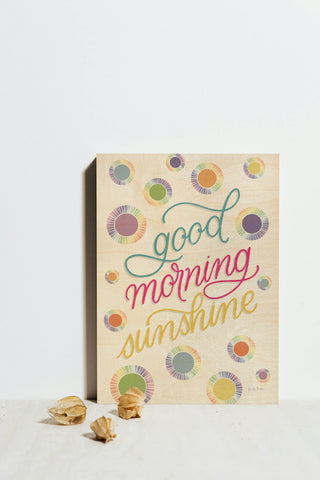 Boho Nursery V Rainbow Crop Print