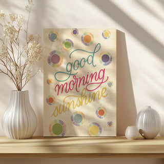 Boho Nursery V Rainbow Crop Print