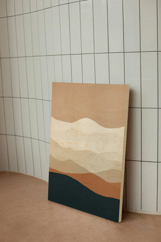 Mojave Mountains Crop Print