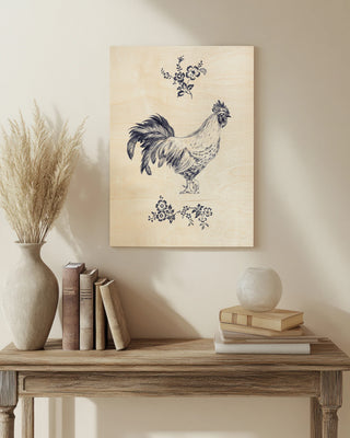 Summer Chickens I Print