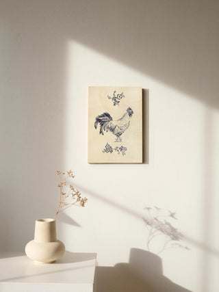 Summer Chickens I Print