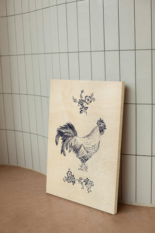 Summer Chickens I Print