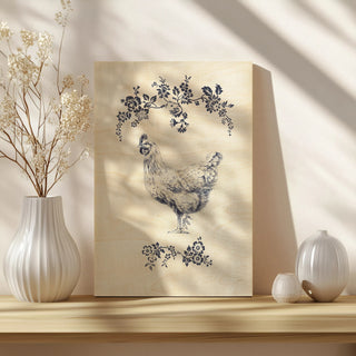 Summer Chickens II Print