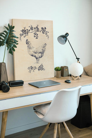 Summer Chickens II Print
