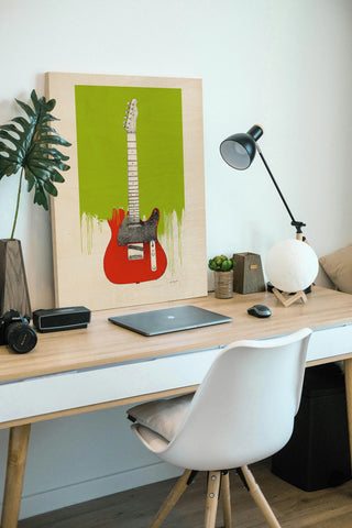Garage Band I Paint Print