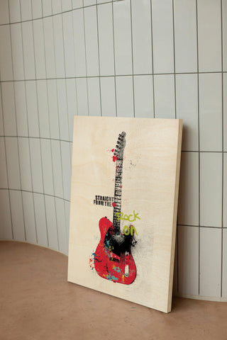 Garage Band I Graffiti Print