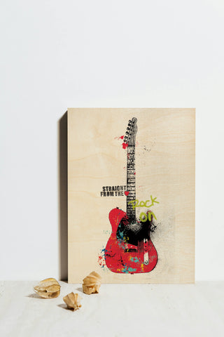 Garage Band I Graffiti Print