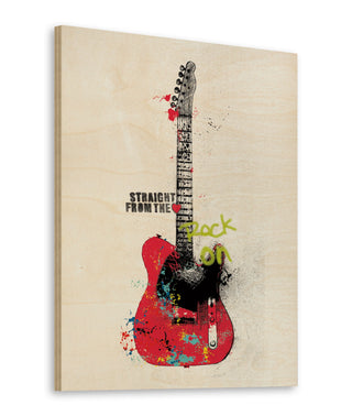 Garage Band I Graffiti Print