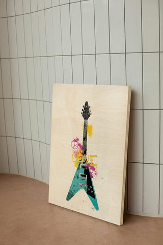 Garage Band III Graffiti Print