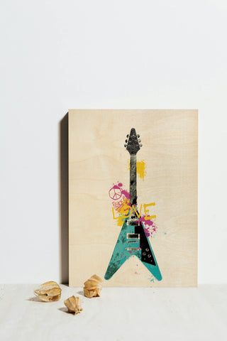 Garage Band III Graffiti Print
