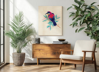 Exotic Birds II Print